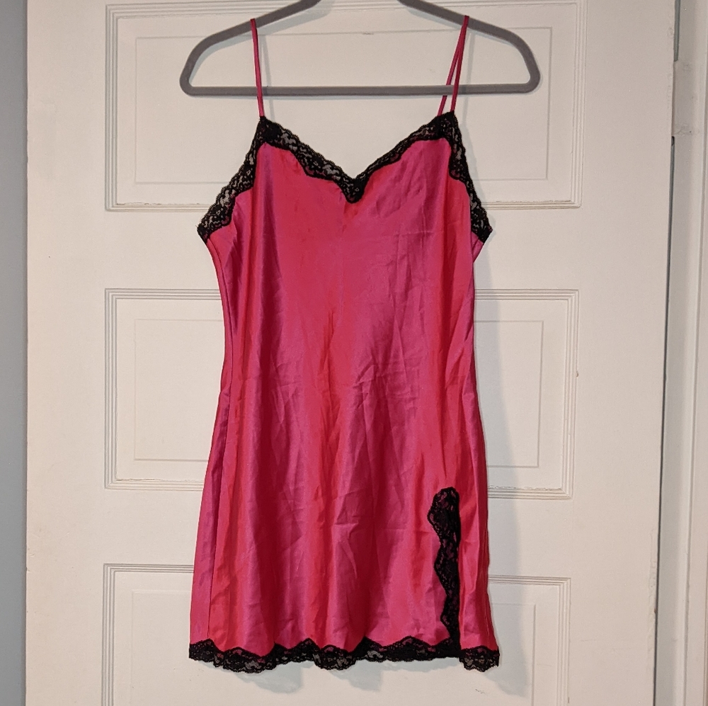 Victoria's Secret Satin & Lace Chemise